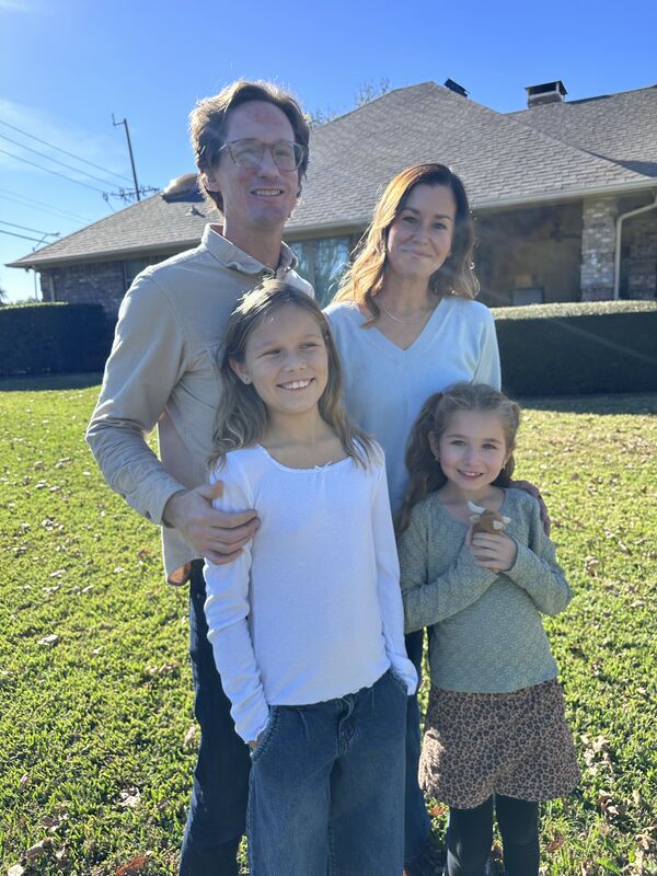 The Sellars Family: Eric, Erin, Baker, and Maxyn.